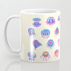 Jellyfish Day - pastel Coffee Mug Gallery Image 3
