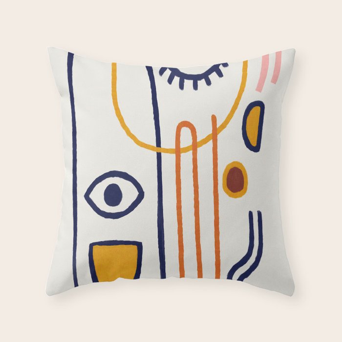 Feel Good Throw Pillow Gallery Image 1
