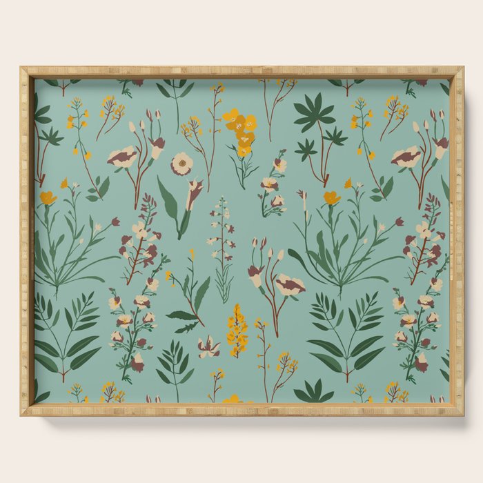 ZARAH WILDFLOWER Serving Tray Gallery Image 1
