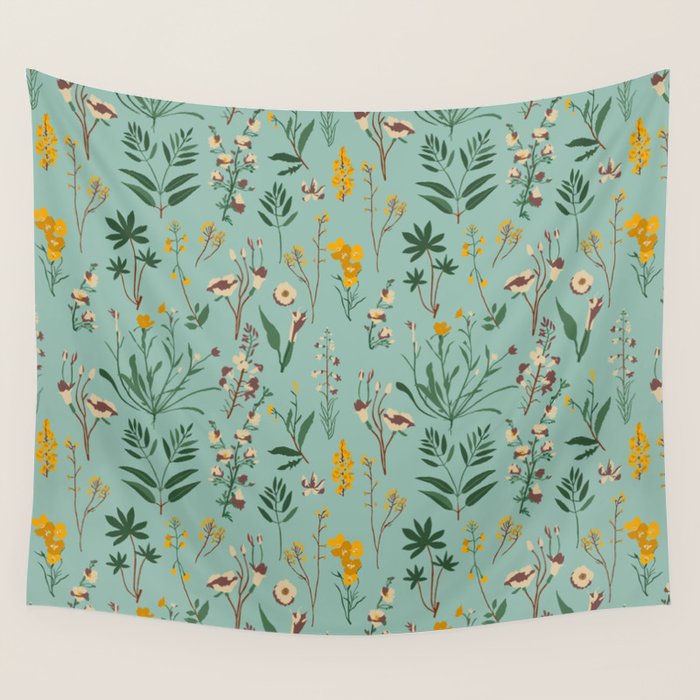 ZARAH WILDFLOWER Wall Tapestry Gallery Image 4