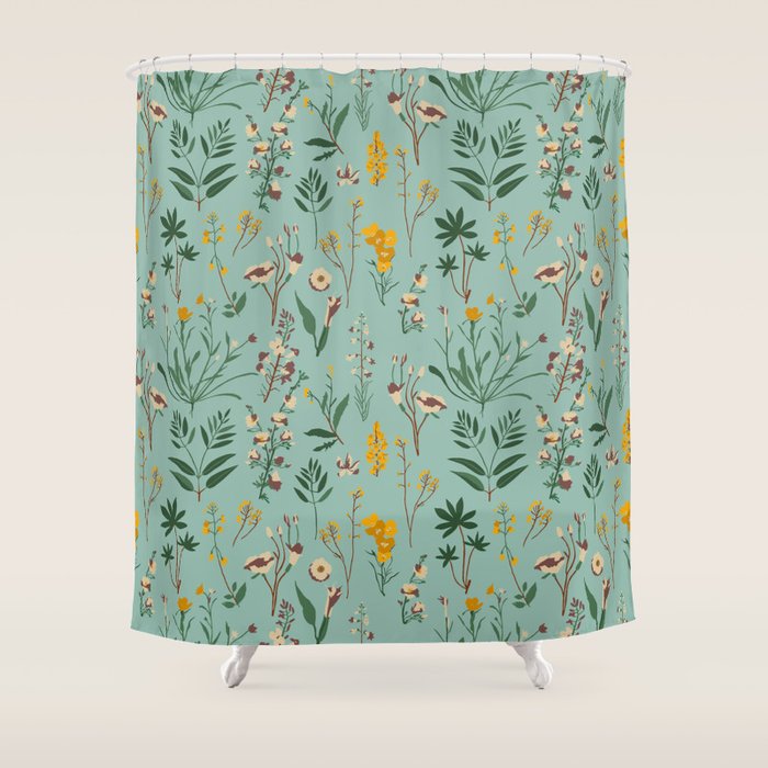 ZARAH WILDFLOWER Shower Curtain Gallery Image 1
