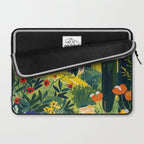 Matisse Painting Mediterranean House with Vibrant Colors and Serene Landscape Laptop Sleeve Gallery Image 2