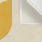 Vintage Tulip Minimalism - Yellow Wall Tapestry Gallery Image 3