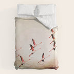 Flock of Flamingos Duvet Cover Gallery Image 6