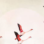 Flock of Flamingos Coffee Mug Gallery Image 2