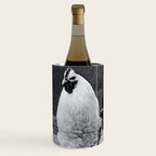 Smoking Boy with Chicken black and white photograph - photography - photographs Wine Chiller Gallery Image 2