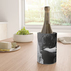 Smoking Boy with Chicken black and white photograph - photography - photographs Wine Chiller Gallery Image 4
