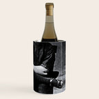 Smoking Boy with Chicken black and white photograph - photography - photographs Wine Chiller Gallery Image 3
