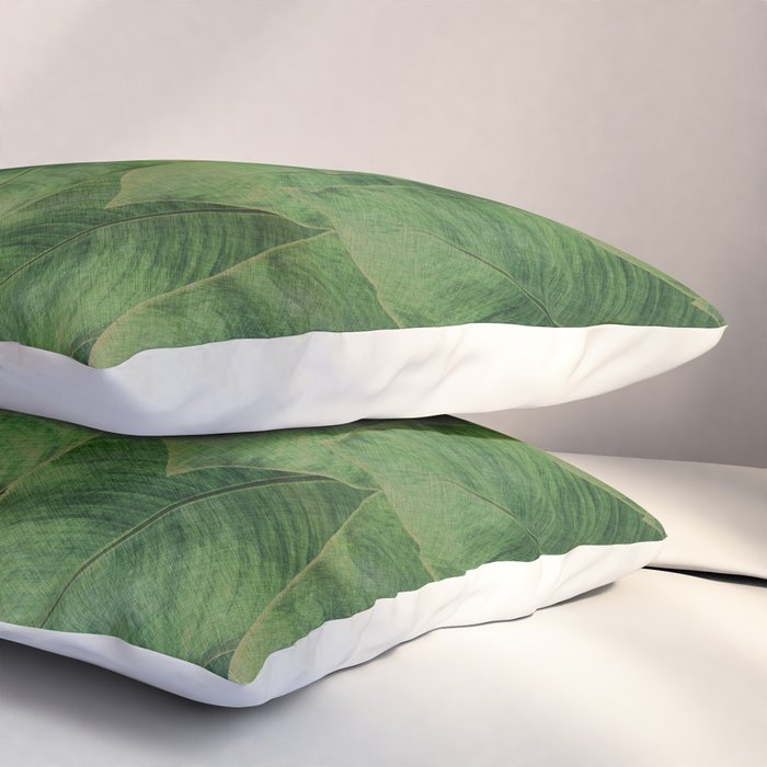 Banana Leaf III Pillow Sham Gallery Image 3