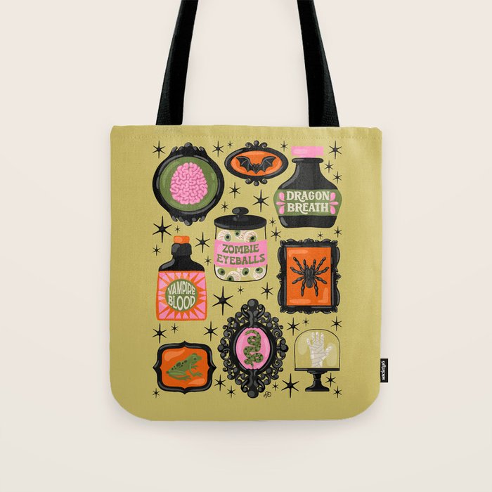 Cute Curiosities Cabinet Tote Bag Gallery Image 1