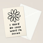 No Idea What I'm Doing Stationery Card Gallery Image 2