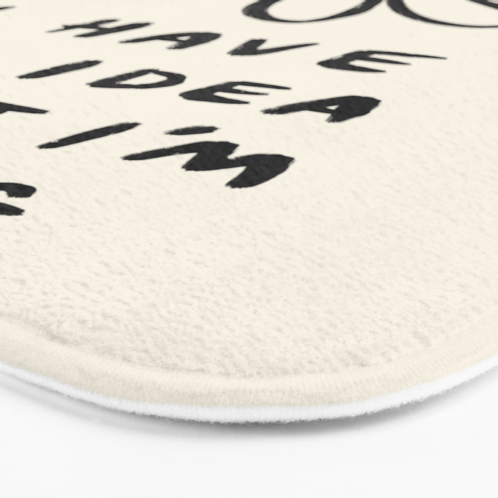 No Idea What I'm Doing Bath Mat Gallery Image 3