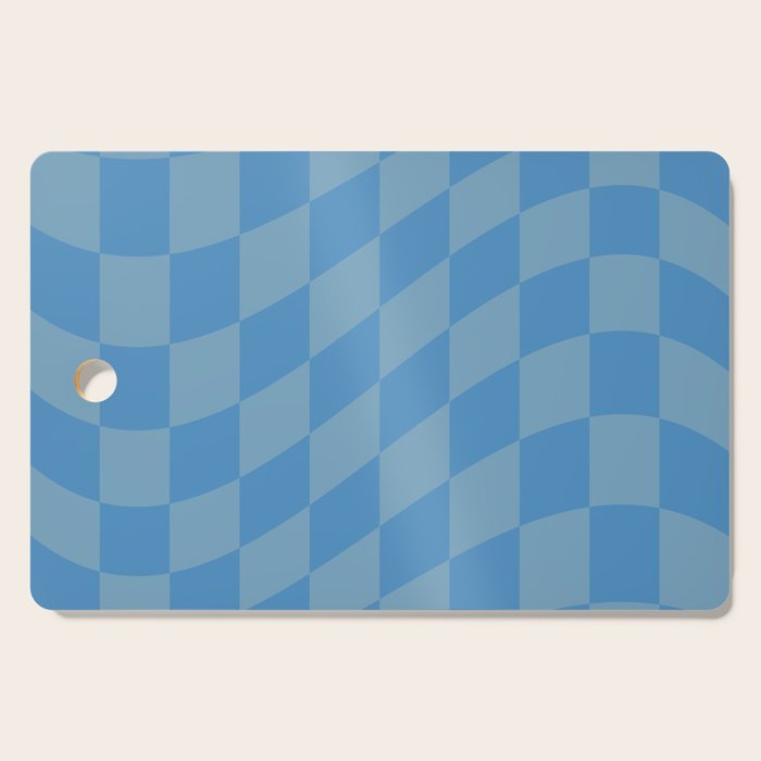 Wavy Seaside Blues Cutting Board Gallery Image 1