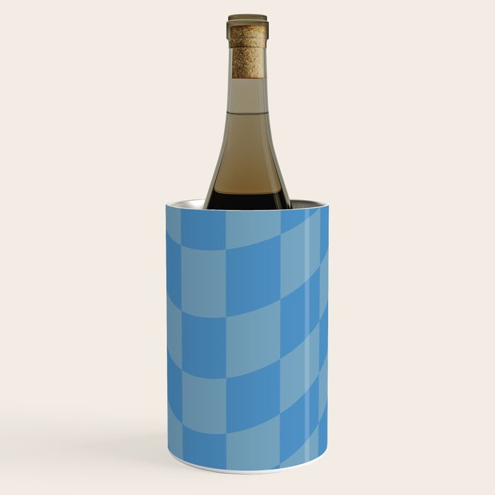 Wavy Seaside Blues Wine Chiller Gallery Image 2