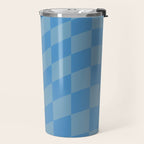 Wavy Seaside Blues Travel Mug Gallery Image 2