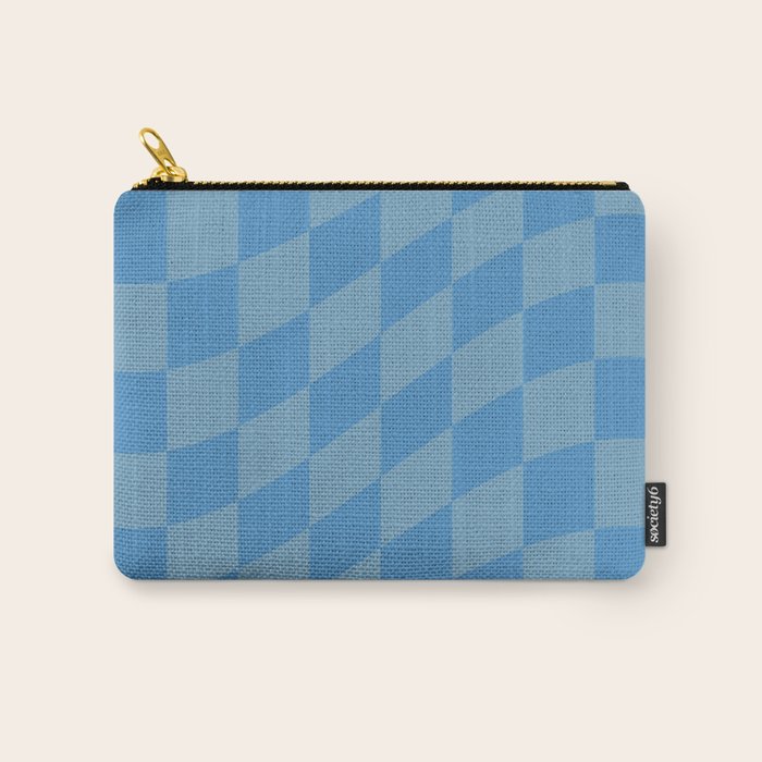 Wavy Seaside Blues Carry All Pouch Gallery Image 1