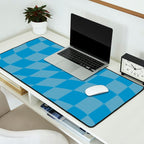 Wavy Seaside Blues Desk Mat Gallery Image 2