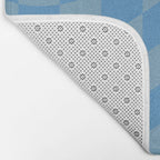 Wavy Seaside Blues Bath Mat Gallery Image 2