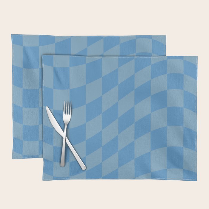 Wavy Seaside Blues Placemat Gallery Image 1