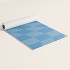 Wavy Seaside Blues Yoga Mat Gallery Image 2