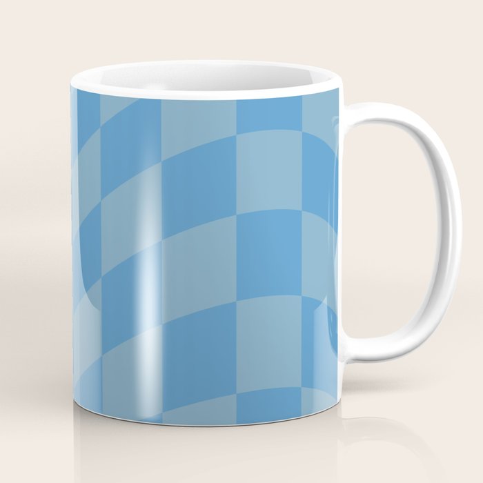 Wavy Seaside Blues Coffee Mug Gallery Image 1