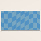 Wavy Seaside Blues Desk Mat Gallery Image 3
