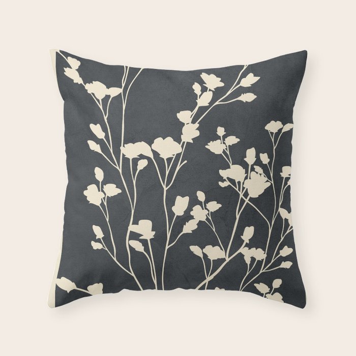 Minimal Branches Art 3 Throw Pillow Gallery Image 6