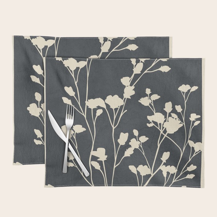 Minimal Branches Art 3 Placemat Gallery Image 1
