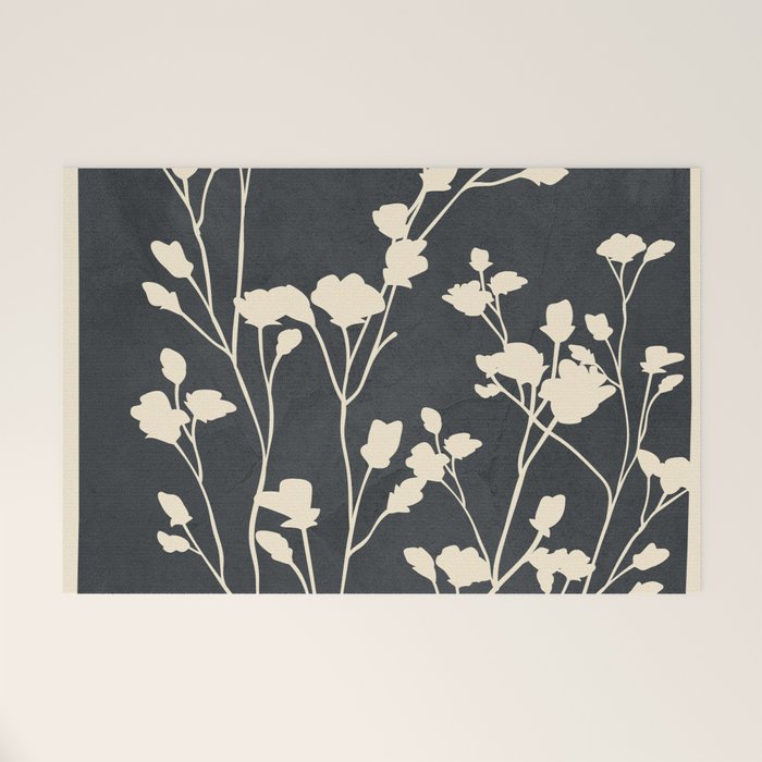 Minimal Branches Art 3 Welcome Mat Gallery Image 1
