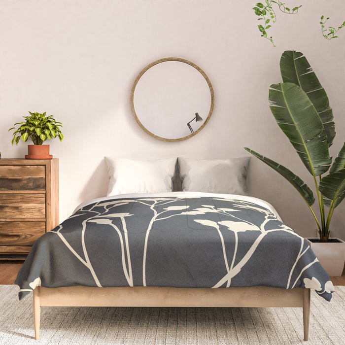 Minimal Branches Art 3 Comforter Gallery Image 3