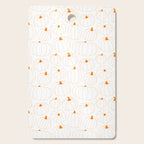 Autumn pumpkin vegetable pattern Cutting Board Gallery Image 1