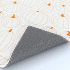 Autumn pumpkin vegetable pattern Rug Gallery Image 4