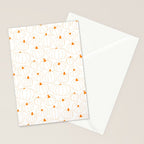 Autumn pumpkin vegetable pattern Stationery Card Gallery Image 2