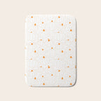 Autumn pumpkin vegetable pattern Bath Mat Gallery Image 1