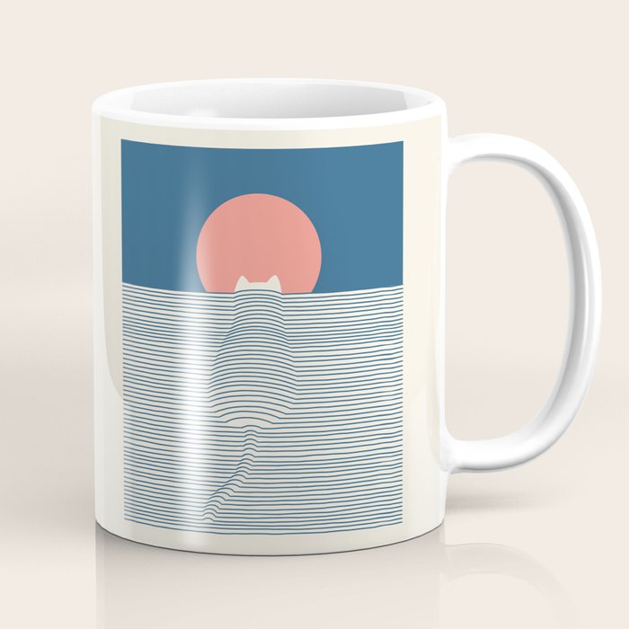 Cat Landscape 77 Coffee Mug Gallery Image 1