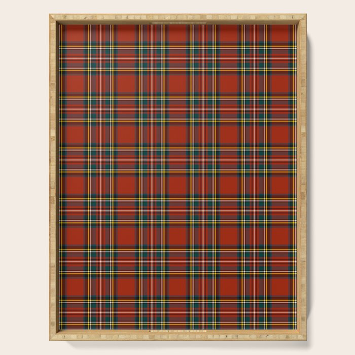Royal Stewart Tartan Serving Tray Gallery Image 1
