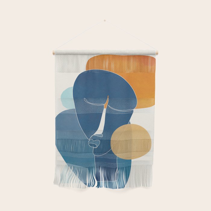 Abstract Mask Design 2 Wall Hanging Gallery Image 1