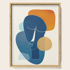 Abstract Mask Design 2 Serving Tray Gallery Image 1