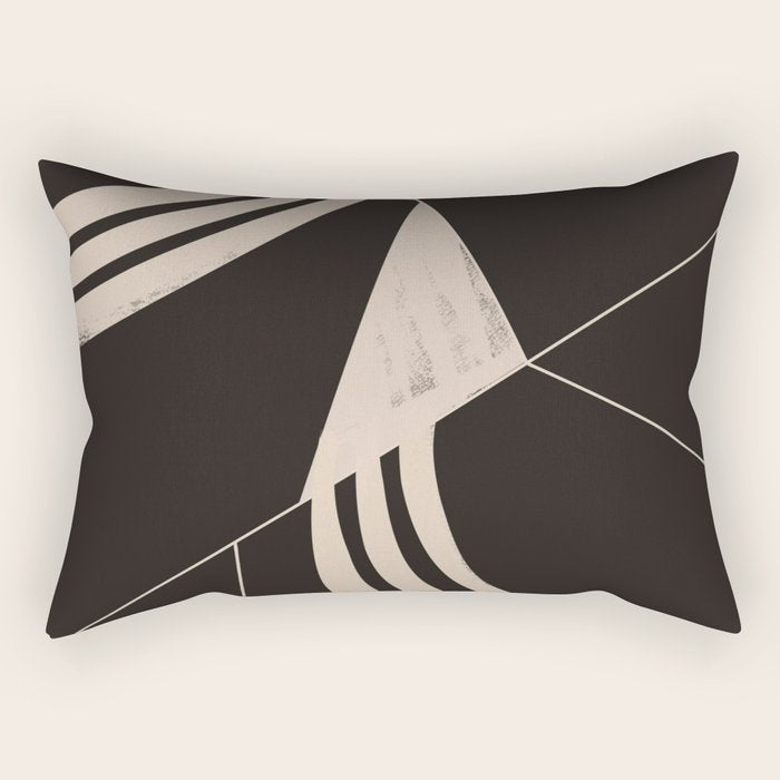 Minimal Abstract Art 70 Rectangular Pillow Gallery Image 1
