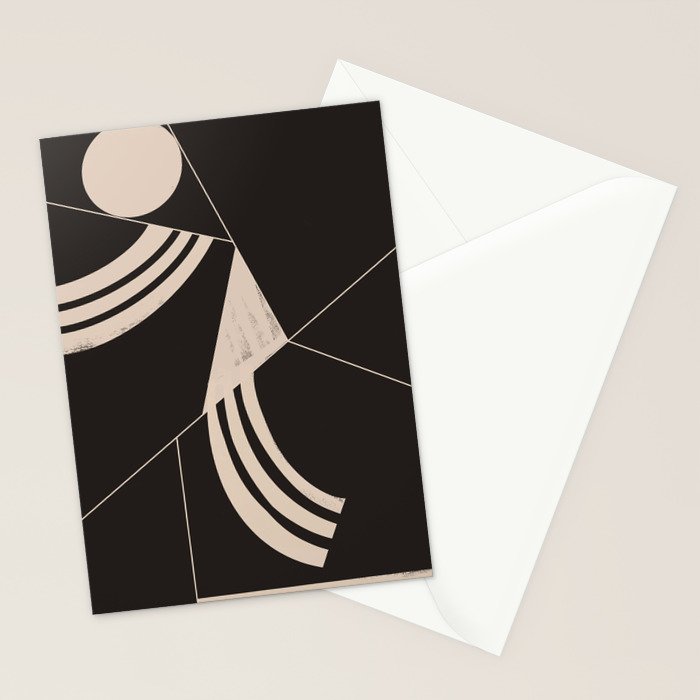 Minimal Abstract Art 70 Stationery Card Gallery Image 2