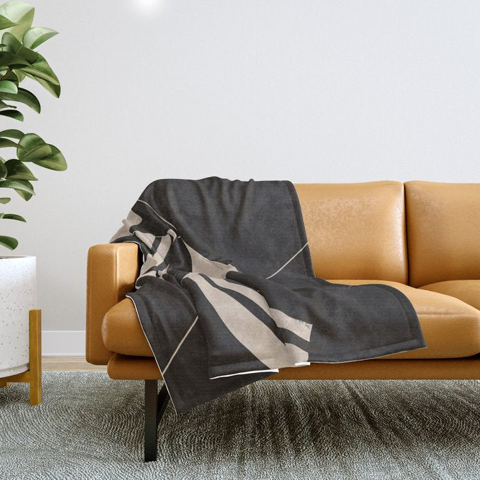 Minimal Abstract Art 70 Throw Blanket Gallery Image 1