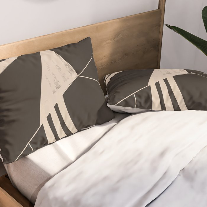 Minimal Abstract Art 70 Pillow Sham Gallery Image 2