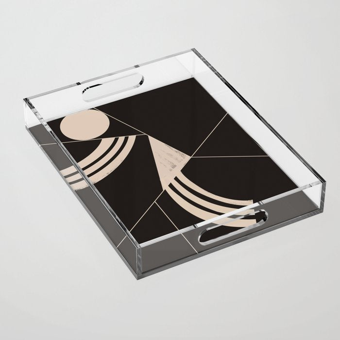 Minimal Abstract Art 70 Acrylic Tray Gallery Image 1