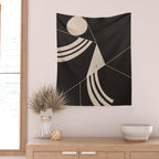 Minimal Abstract Art 70 Wall Tapestry Gallery Image 2