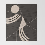 Minimal Abstract Art 70 Throw Blanket Gallery Image 2