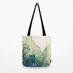 Diversity - tropical banana leaf photograph Tote Bag Gallery Image 2