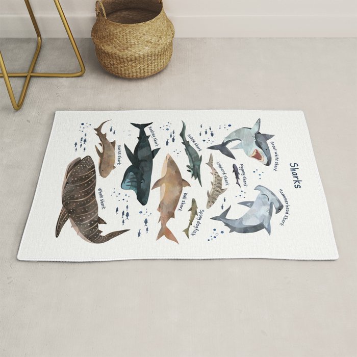 Sharks Rug Gallery Image 1
