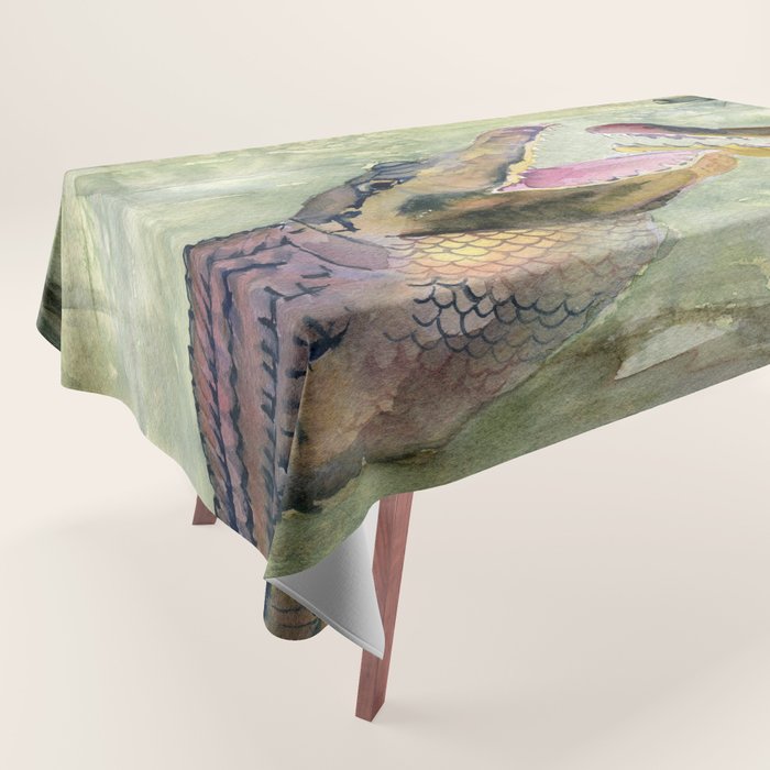 Alligator Study  Tablecloth Gallery Image 1