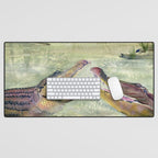 Alligator Study  Desk Mat Gallery Image 1