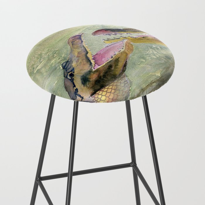 Alligator Study  Stool Gallery Image 2